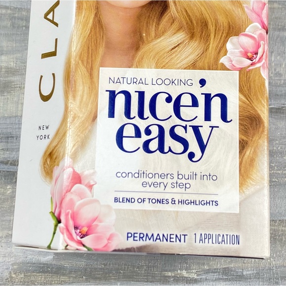 NWT Clairol Nice ‘n Easy 9 Light Blonde Permanent Hair Color Gray Coverage NIB - Picture 4 of 10